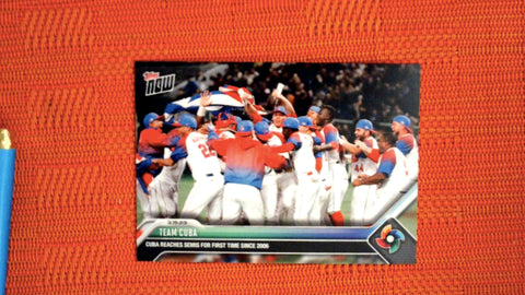 2023 Topps Now World Baseball Classic #WBC-48 Team Cuba (PR=374)