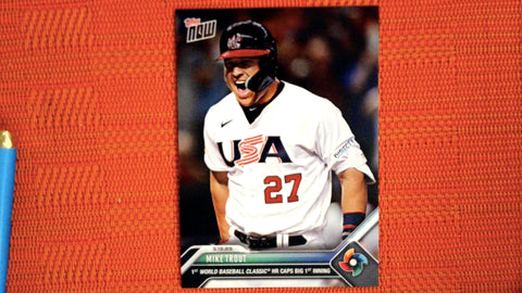 2023 Topps Now World Baseball Classic #WBC-41 Mike Trout (PR=2781)
