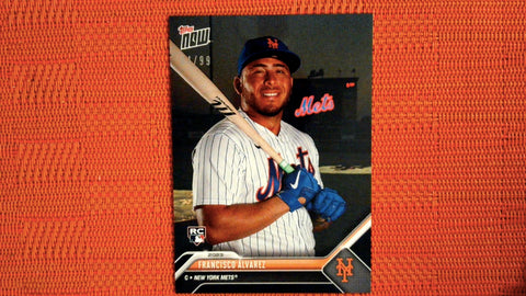 2023 Topps Now Road to Opening Day New York Mets #OD-173 Brett Baty 84/99 Black