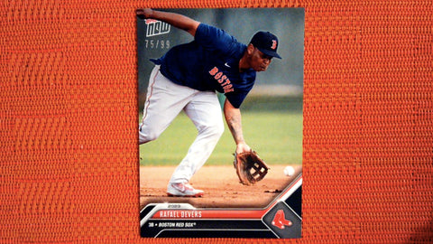 2023 Topps Now Road to Opening Day Boston Red Sox #OD-11 Rafael Devers 75/99 Black