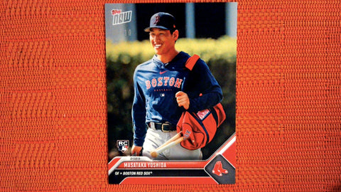 2023 Topps Now Road to Opening Day Boston Red Sox #OD-20 Masataka Yoshida 5/10 Red