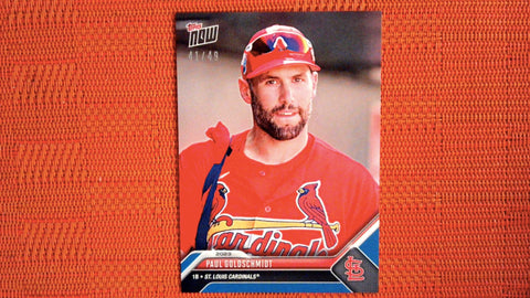 2023 Topps Now Road to Opening Day St. Louis Cardinals #OD-241 Paul Goldschmidt 41/49 Blue