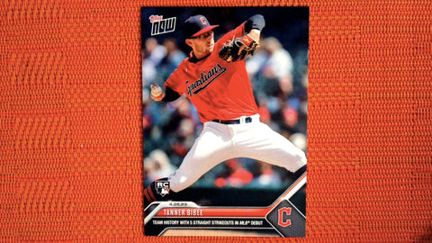 2023 Topps Now #193 Tanner Bibee (PR=1179)