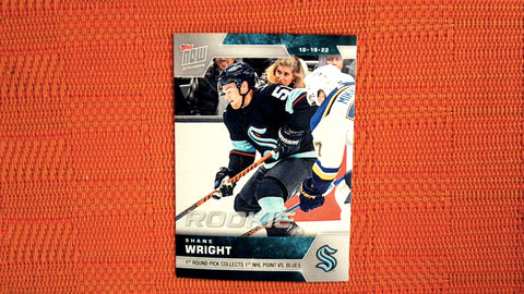 2022 Topps Now NHL Stickers #18 Shane Wright (PR=1326)