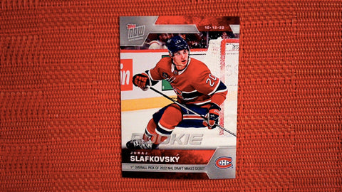 2022 Topps Now NHL Stickers #5 Juraj Slafkovsky (PR=1727)