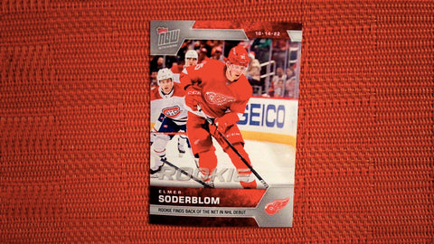 2022 Topps Now NHL Stickers #11 Elmer Soderblom (PR=736)