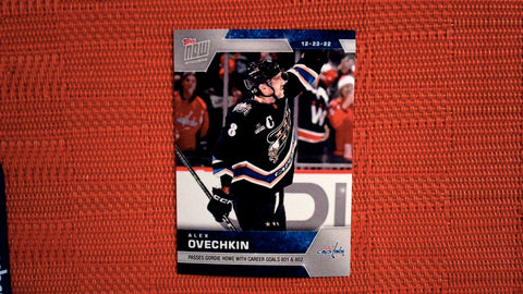 2022 Topps Now NHL Stickers #124 Alexander Ovechkin (PR=1547)