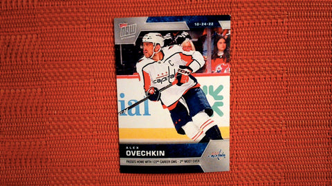 2022 Topps Now NHL Stickers #27 Alexander Ovechkin (PR=318)