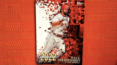 2023 Topps #22GH-9 Paul Goldschmidt 2022 Greatest Hits