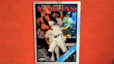 2023 Topps #T88C-36 Jazz Chisholm Jr. 1988 Baseball 35th Anniversary Chrome