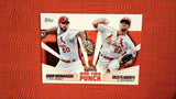 2023 Topps #12P-5 Adam Wainwright / Jack Flaherty One-Two Punch