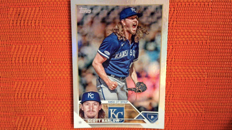 2023 Topps #9 Scott Barlow Rainbow Foil