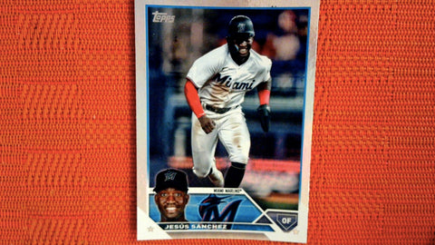 2023 Topps #44 Jesus Sanchez Black