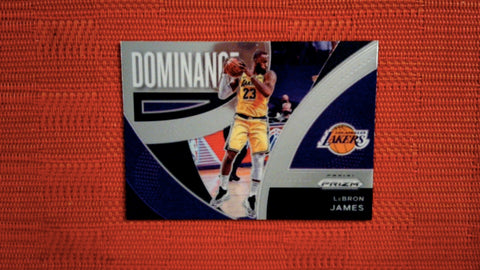 2021-22 Prizm NBA Basketball #6 LeBron James Dominance