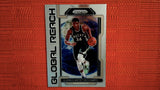 2021-22 Prizm NBA Basketball #1 Giannis Antetokounmpo Global Reach