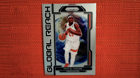 2021-22 Prizm NBA Basketball #7 Pascal Siakam Global Reach