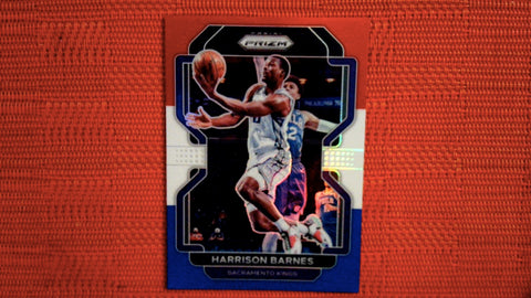 2021-22 Prizm NBA Basketball #64 Harrison Barnes Red White and Blue