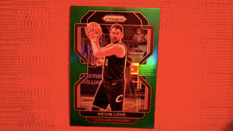 2021-22 Prizm NBA Basketball #115 Kevin Love Choice Green
