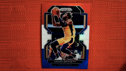 2021-22 Prizm NBA Basketball #138 Oshae Brissett Red White and Blue