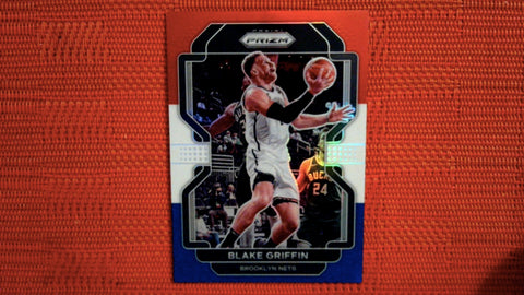 2021-22 Prizm NBA Basketball #178 Blake Griffin Red White and Blue