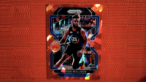 2021-22 Prizm NBA Basketball #180 Reggie Bullock Red Cracked Ice
