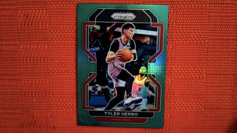 2021-22 Prizm NBA Basketball #227 Tyler Herro Green