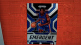 2022-23 Prizm NBA Basketball #20 Jalen Duren Emergent