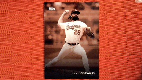 2022 Topps Black & White #87 Tony Gonsolin 20/75 Sepia
