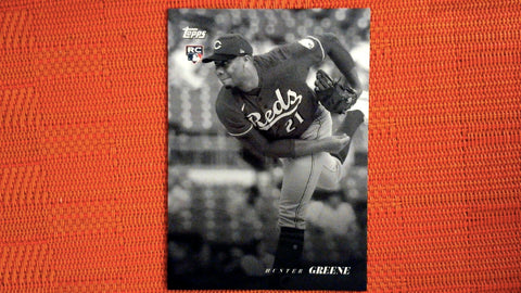 2022 Topps Black & White #6 Hunter Greene
