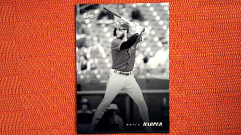 2022 Topps Black & White #22 Bryce Harper