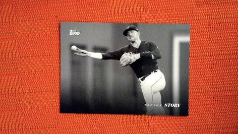 2022 Topps Black & White #26 Trevor Story