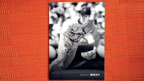 2022 Topps Black & White #42 Scott Rolen