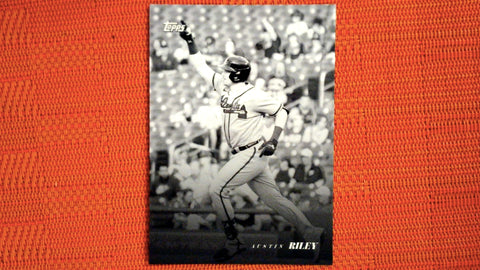 2022 Topps Black & White #75 Austin Riley