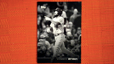 2022 Topps Black & White #81 Anthony Rendon