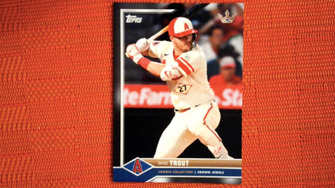 2022 Topps x Bobby Witt Jr. Crown Collection #22 Mike Trout