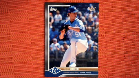 2022 Topps x Bobby Witt Jr. Crown Collection #25 Brady Singer