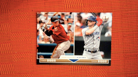 2022 Topps x Bobby Witt Jr. Crown Collection #35 Cavan Biggio / Craig Biggio