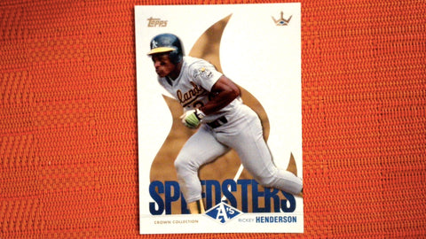 2022 Topps x Bobby Witt Jr. Crown Collection #46 Rickey Henderson