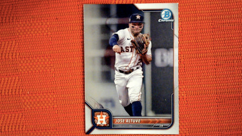 2022 Bowman Chrome #9 Jose Altuve