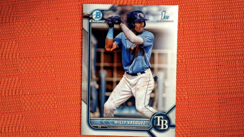 2022 Bowman Chrome #BCP-195 Willy Vasquez Prospects