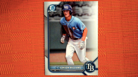 2022 Bowman Chrome #BCP-197 Carson Williams Prospects