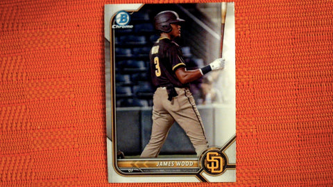 2022 Bowman Chrome #BCP-213 James Wood Prospects