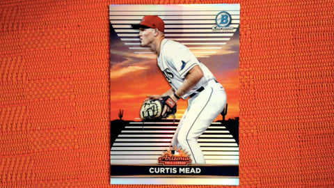 2022 Bowman Chrome #AFLS-16 Curtis Mead 2021 AFL Fall Stars