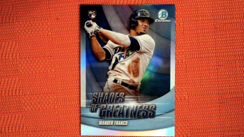 2022 Bowman Chrome #SG-1 Wander Franco Shades of Greatness