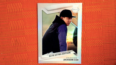 2022 Panini Elite Extra Edition #50 Jackson Cox Optic Holo