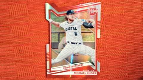 2022 Panini Elite Extra Edition #75 Michael Knorr 82/244 Prime Numbers C Die-Cut