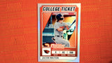 2022 Panini Elite Extra Edition #CTO-24 Jacob Melton College Tickets Optic Holo