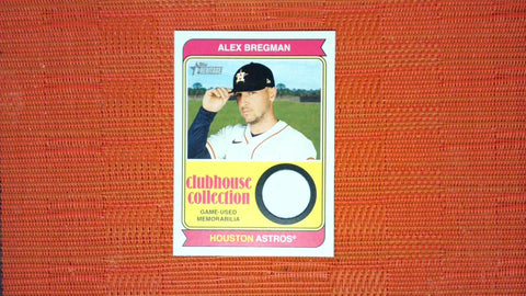 2023 Topps Heritage #CCR-AB Alex Bregman Clubhouse Collection Relics