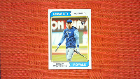 2023 Topps Heritage #96c Drew Waters Image