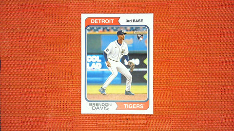2023 Topps Heritage #67 Brendon Davis